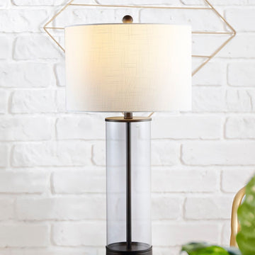 Collins Glass LED Table Lamp - JONATHAN Y